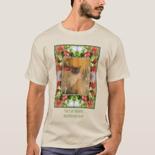 Blühende Stille Blüten schaffen Ihr eigenes Foto T-Shirt