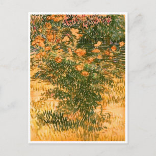 Blühende Sträucher, Vincent van Gogh Postkarte