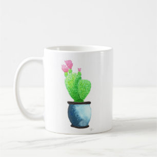 Blühende Tasse