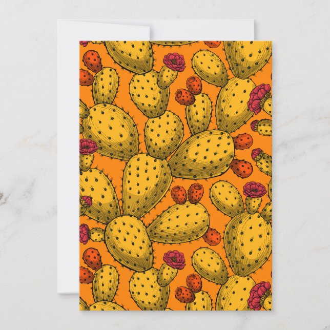 Blühende Trübungen in Gelb (Vorderseite)