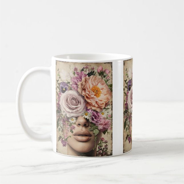 Blühende Vision Kaffeetasse (Links)