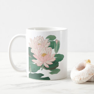 Blühende Wasserlilie von Ohara Koson Kaffeetasse