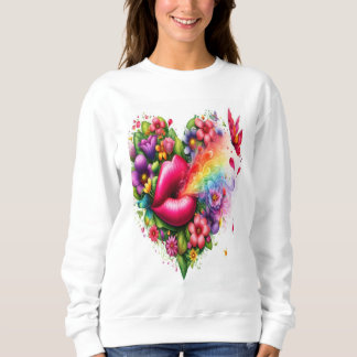 💡 ✨ blühende Zuneigungen 🌸 🦋 Sweatshirt