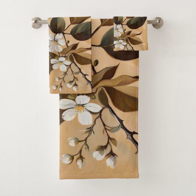 Blühende Zweigstelle 10 Badetücher Badhandtuch Set (Insitu)