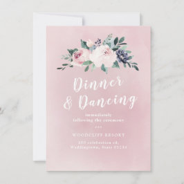 Blühender Blumenempfang Einladung