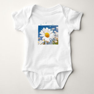 Blühender Daisy Baby Bodysuit. Strampler