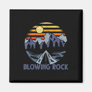 Blühender Felsen, North Carolina Blue Ridge Magnet