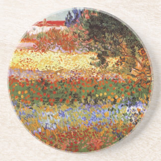 Blühender Garten (F430) Van Gogh Fine Art Untersetzer