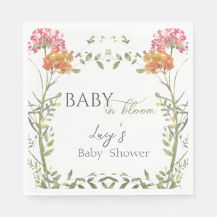 Blühender Garten Florals Serviette