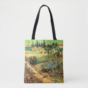 Blühender Garten mit Weg von Vincent van Gogh