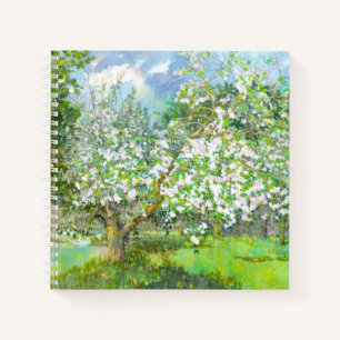 blühender Garten Notizbuch