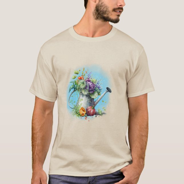 blühender Garten T-Shirt (Vorderseite)
