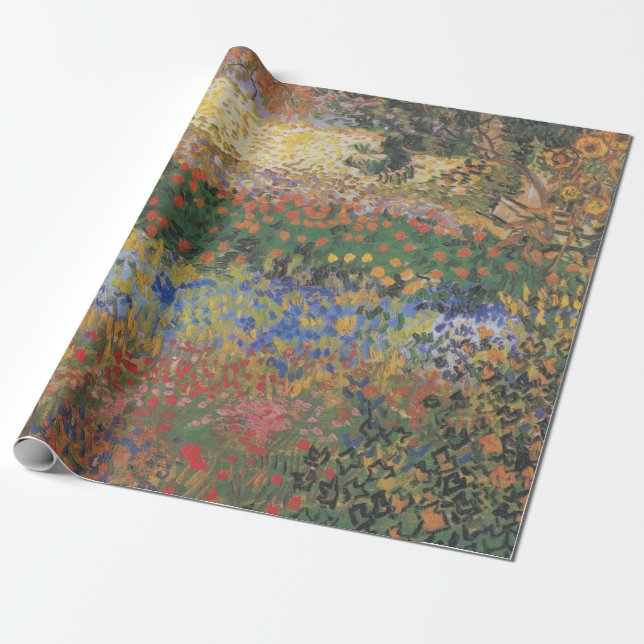Blühender Garten - Vincent van Gogh Geschenkpapier (Ungerollt)