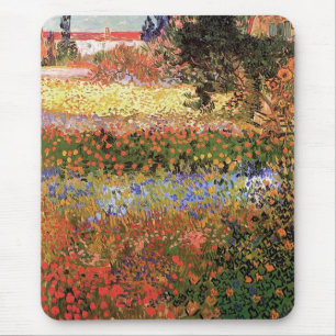 Blühender Garten, Vincent van Gogh. Mousepad