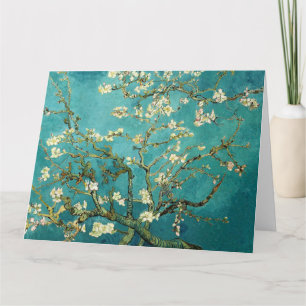 Blühender Mandelbaum Vintage Floral Van Gogh Karte
