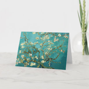 Blühender Mandelbaum Vintage Floral Van Gogh Karte