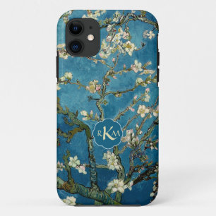 Blühender Mandelbaum Vintage-Floral Van Gogh Monog Case-Mate iPhone Hülle