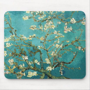 Blühender Mandelbaum Vintage Floral Van Gogh Mousepad