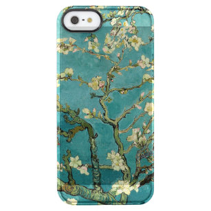 Blühender Mandelbaum Vintager Blumenvan gogh Durchsichtige iPhone SE/5/5s Hülle