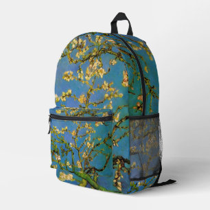 Blühender Mandelbaum von Vincent van Gogh Bedruckter Rucksack