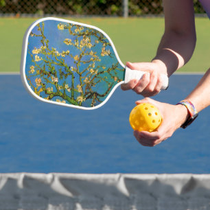 Blühender Mandelbaum von Vincent van Gogh Pickleball Schläger
