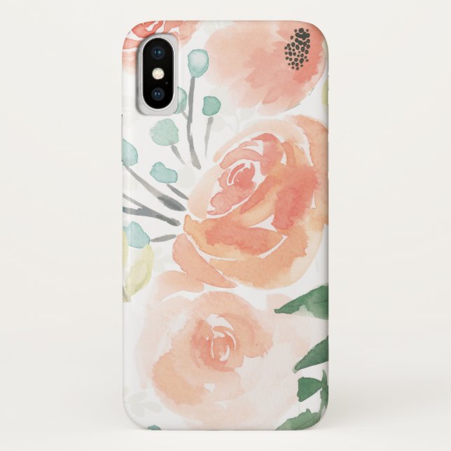 Blühender Pastellpfirsich der Freuden-| Case-Mate iPhone Hülle (Rückseite)