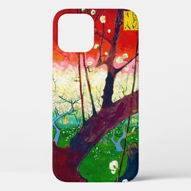 Blühender Pflaumenbaum (nach Hiroshige), Van Gogh Case-Mate iPhone Hülle (Rückseite)