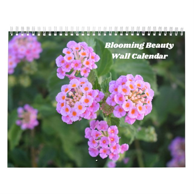 Blühender Schönheitsskalender Kalender (Titelbild)
