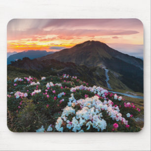 Blühender   Taroko Nationalpark des Rhododendron- Mousepad