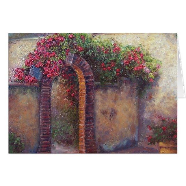 Blühender Torbogen (Vorderseite (Horizontal))