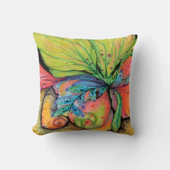 Blühender Traum Kissen (Vorderseite)