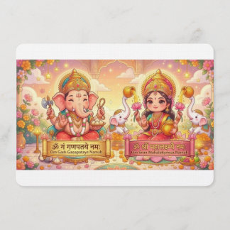 Blühender Überfluss - Ganesha & Lakshmi