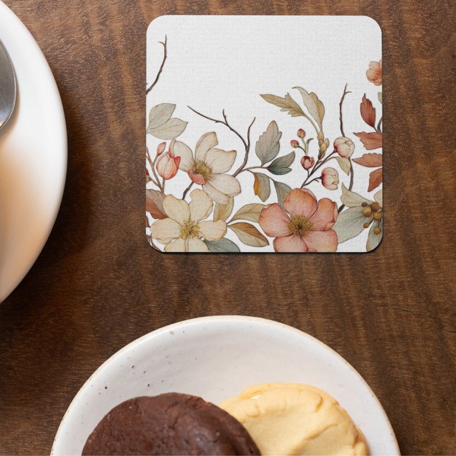 Blühender Untersetzer für die Wasserfarben im Herb (Von Creator hochgeladen)