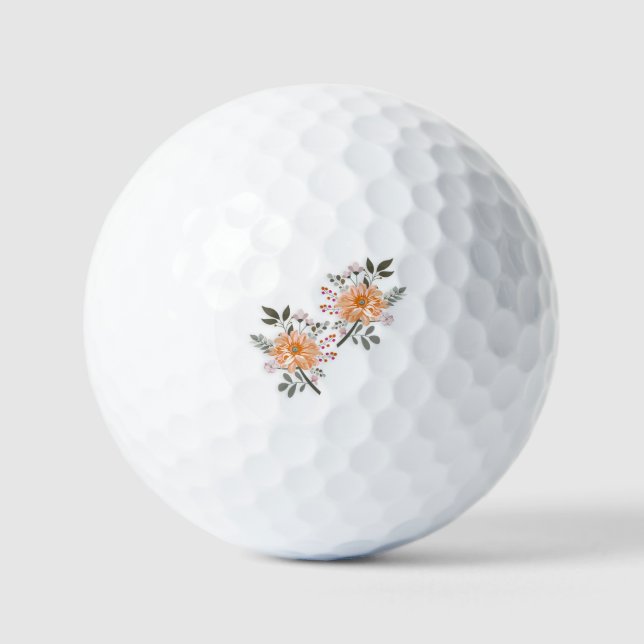 Blühendes Duett Golfball (Vorderseite)