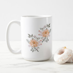 Blühendes Duett Kaffeetasse