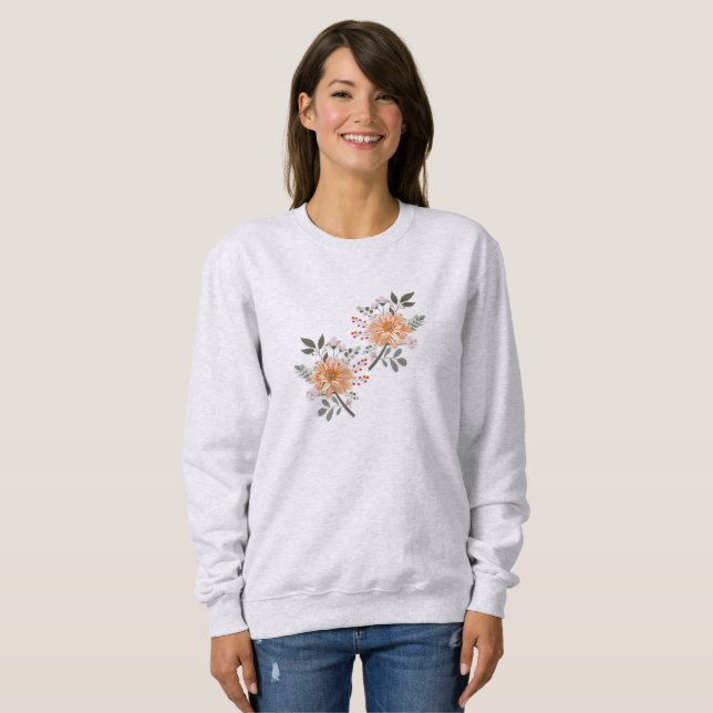 Blühendes Duett Sweatshirt (Vorne ganz)