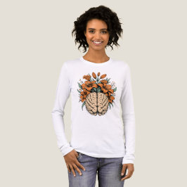 Blühendes Gehirn Design Tri-Blend Shirt