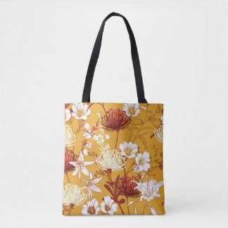 Blühendes Retro: Unvollendete Florale Linienkunst