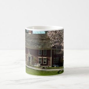 Blühendes Straßenrand-Gasthaus Tasse