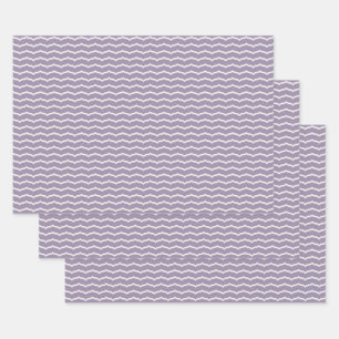 Blühendes Zigzag-Geschenkpapier-Set Geschenkpapier Set