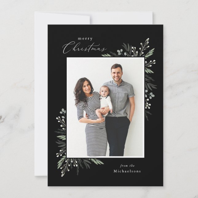 Blühtest Feiertagskarte (Vorderseite)