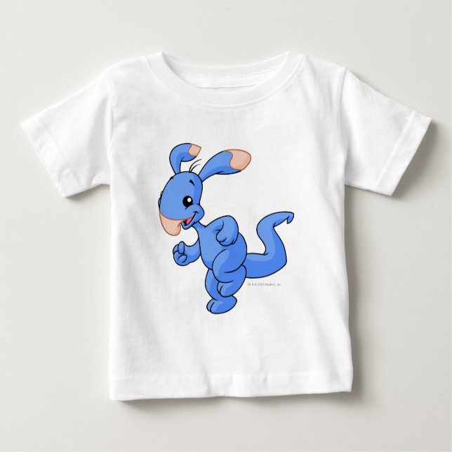Blumaroo Blau Baby T-shirt (Vorderseite)