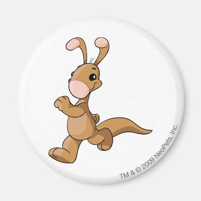 Blumaroo Brown Magnet (Vorne)