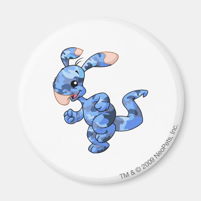 Blumaroo Camouflage Magnet (Vorne)