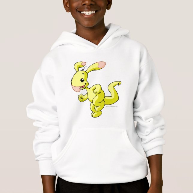 Blumaroo Gelb Hoodie (Vorderseite)