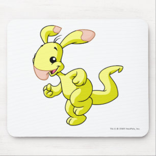 Blumaroo Gelb Mousepad