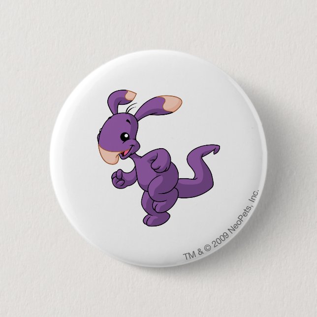 Blumaroo lila button (Vorderseite)