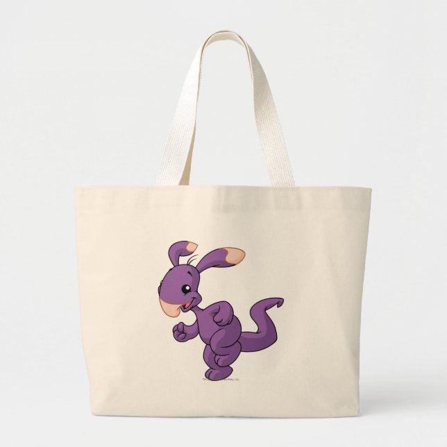 Blumaroo lila jumbo stoffbeutel (Vorne)