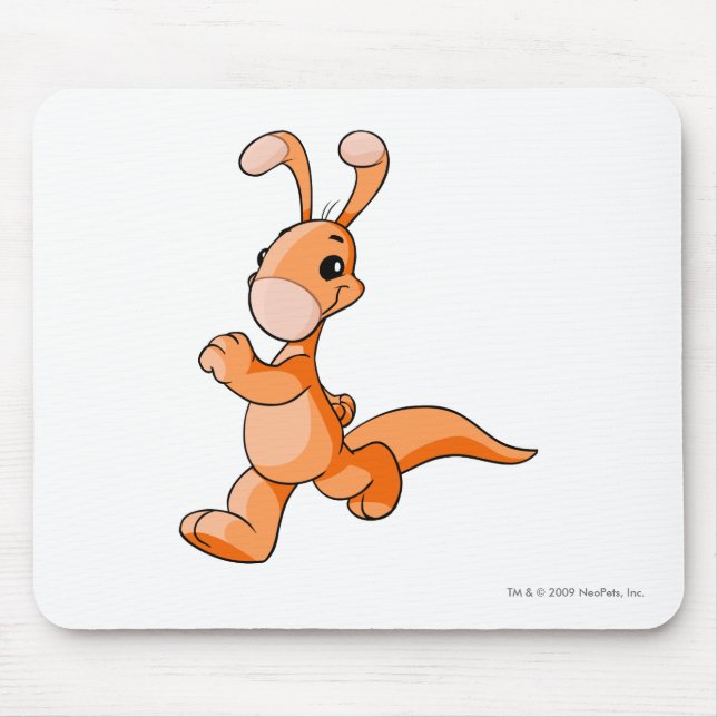 Blumaroo Orange Mousepad (Vorne)