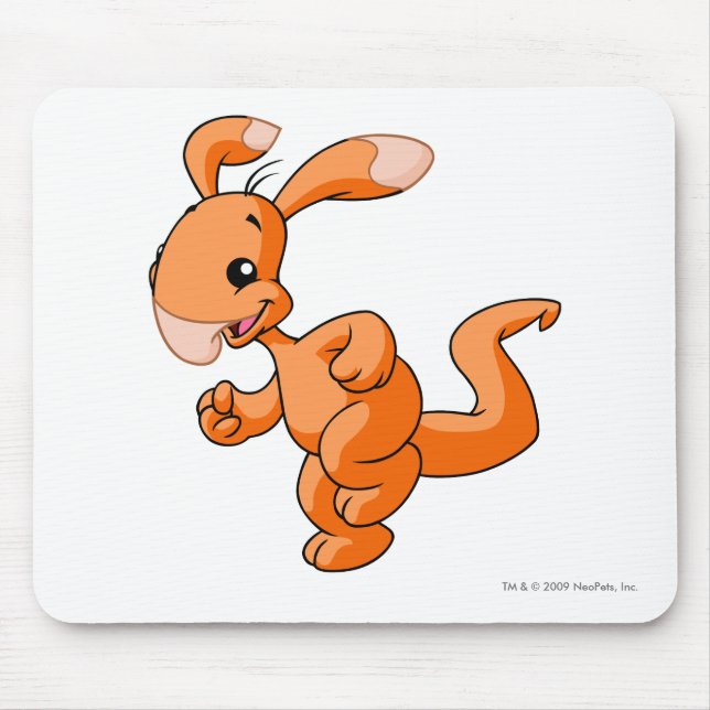 Blumaroo Orange Mousepad (Vorne)